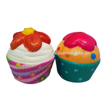 Popular Wholesale squishy cupcake Of Various Designs On Sale 