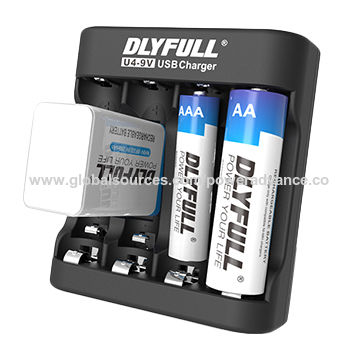 Mini USB charger for 18650 Li-ion rechargeable battery 14500 size aa/aaa NI-MH battery for sale at factory direct price