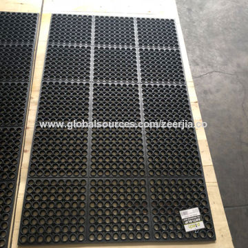 Buy Wholesale China Rubber Kitchen Mat With Connectors,heavy Duty Rubber Mat  Sheet For Hotel Or Restaurant Mat Use & Kitchen Mat at USD 16