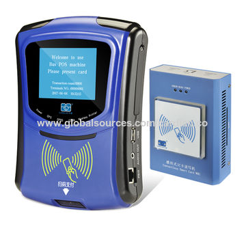 Mini bus card reader nfc Reader with qr code scanner and nfc support ...