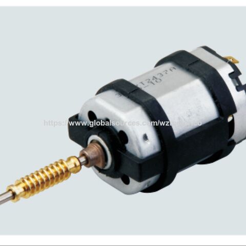 ODM 24V OD35.7mm*32.7mm(H)*49.8mm(L) Flache Bauform DC-Motor mit Kohlebürsten und Schneckengetriebe für Kaffeemaschine