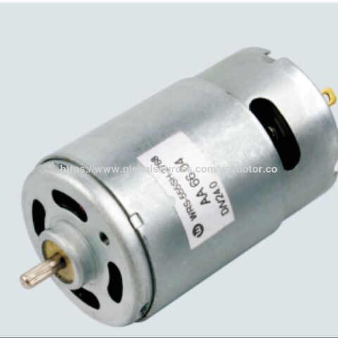 ODM 24V 3W-65W OD:37.5mm*57mm(L) Hocheffizienter Kohlebürsten-Gleichstrommotor für Automobilanwendungen
