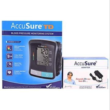 accusure td blood pressure monitor how to use