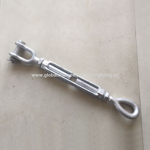DIN1480 Galvanized M24 Large Size Turnbuckle with Hook and Eye - China  Turnbuckles, Small Turnbuckles