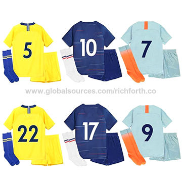 Wholesale China Soccer Jerseys Sublimation Cheap Sportswear Custom Football  Kits