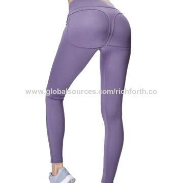OEM Polyester for Women Gym Tights Shiny Leggings - China Shiny