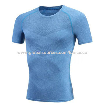 Buy Wholesale China Men's Seamless Short-sleeve Shirts, Seamless Short  Sleeve T-shirt, Seamless Short Sleeve T-shirt & T Shirt at USD 4.05
