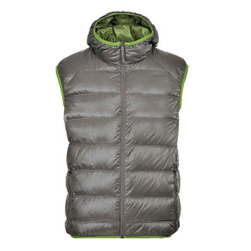 western puffer vest