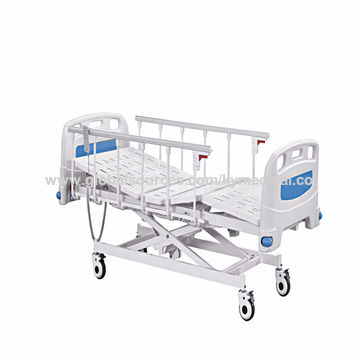 Patriot Full Electric Hospital Bed, Mattress, Rails by Lumex