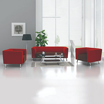 Red Fabric Furniture Sofa Office, Red Fabric Sofa Chair