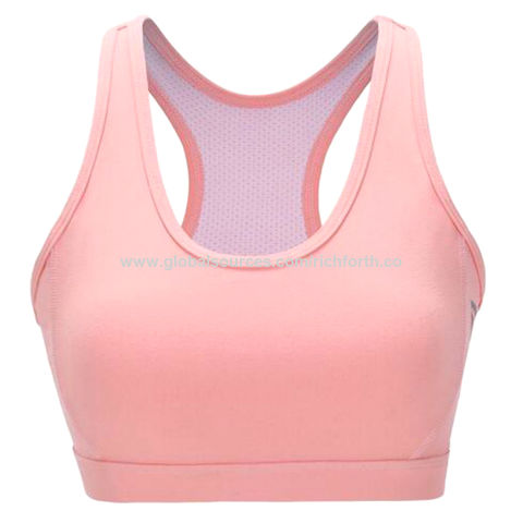 Buy Wholesale China Women Plus Size Sports Bra Fitness Yoga Wear Sleeveless  Tank Tops Gym Tops Yoga Bra With Pocket & Tank Tops at USD 5.53