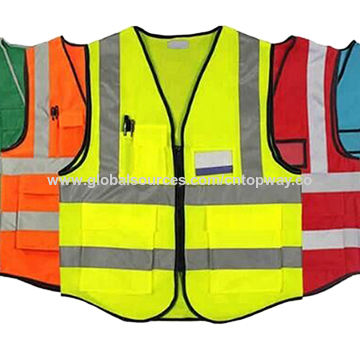 custom traffic safety vest