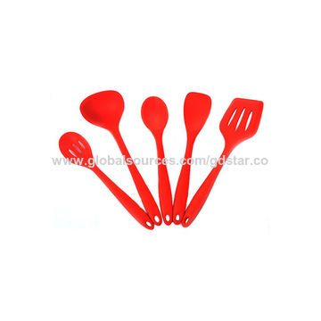 Buy Wholesale China Silica Gel Kitchenware Five Pieces Non-stick