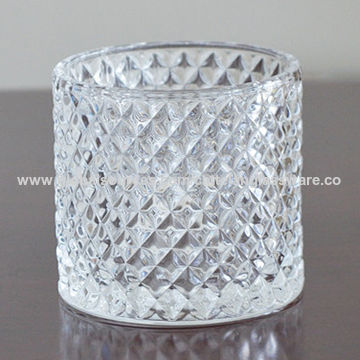 diamond pattern glassware