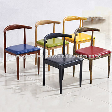 Metal restaurant chairs online for sale