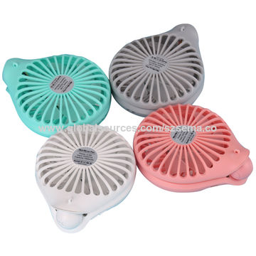 Bulk Buy China Wholesale Battery-operated Fan With Mini Makeup Mirror ...