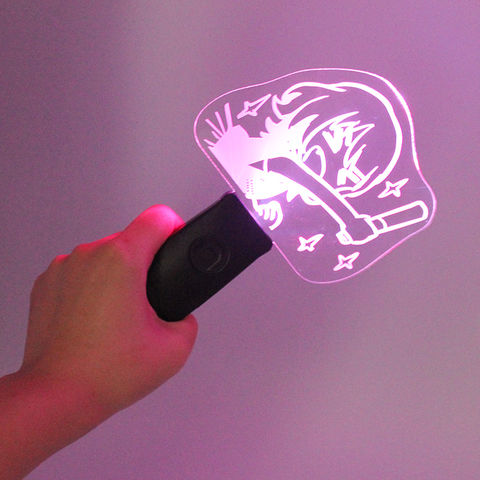 Bulk Buy China Wholesale Customized Design Led Light Stick Acrylic Led Wand  For Concert $3.1 from Hong Jing Company