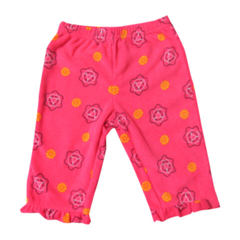 Pantalons pour bébé, 100% polyester for sale at factory direct price