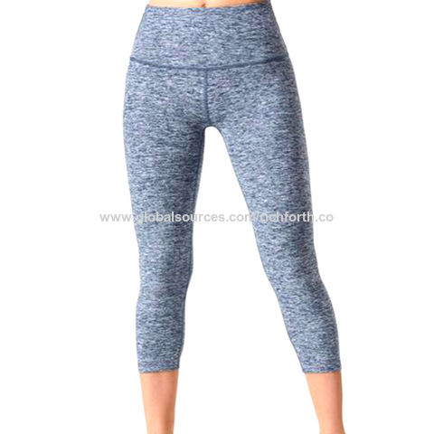 polyester spandex capri leggings