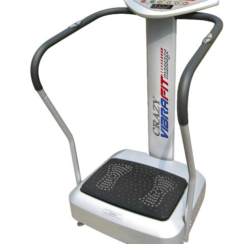 Fitness equipment crazy fit massage vibration machine super body shaper  vibration plate