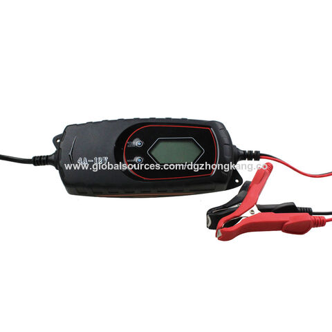 Chargeur de batterie Intelligent 6 - 12V Sirius 4+ Max 80Ah Maintien de  charge ELECTROMEM Écran numérique Auto Moto