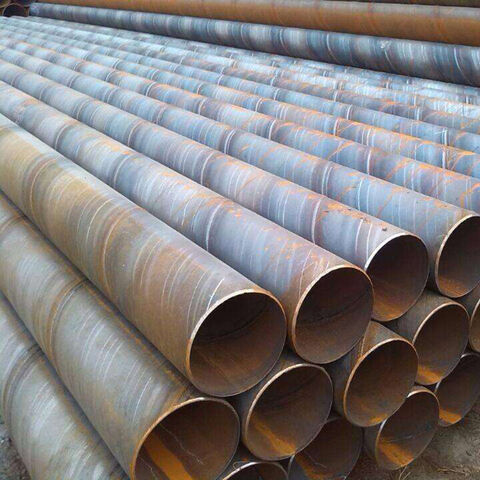 Low Carbon Welded Steel SSAW Spiral pipe