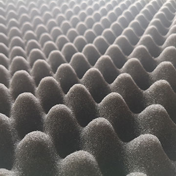 High Quality Cut to Size Black Soundproof Egg Crate PU Foam - China  Soundproof Foam, Egg Crate Foam