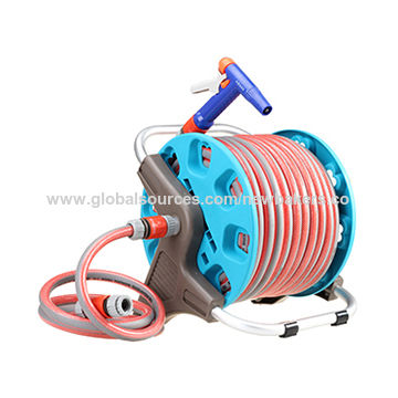 Plastic Outdoor Garden Irrigation Water Hose Reel Cart Trolley with Two  Wheels Hose Reel Cart - China Electric Hose Reels and Air Hose Reel price