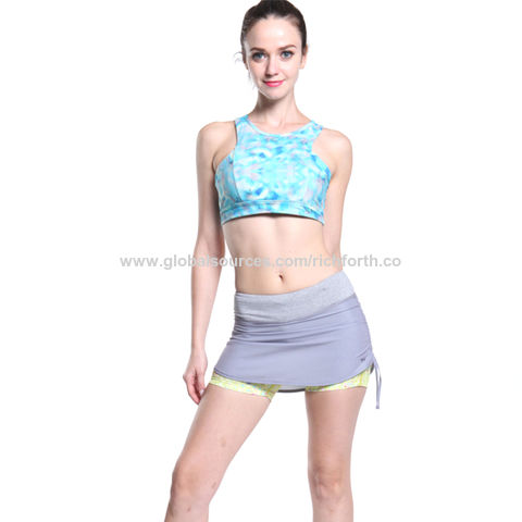2021 Badminton Dress Shirt For Woman Girl Sports Dress + Inner Shorts Ladies  Tennis Dresses Shorts