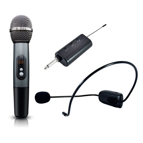 Microfono Inalambrico Recargable General Karaoke Profesional