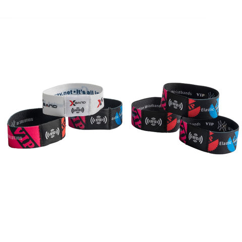 Buy Wholesale China Elastic Wristband Custom Gym Festival Sublimation  Printed Elastic Cloth Band & Elastic Wristband at USD 0.178