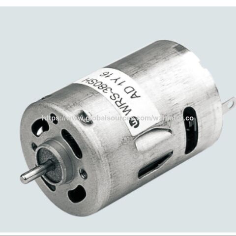 ODM 2.4V OD27.7mm*37.8mm(L) DC-Motor mit Kohlebürsten WRS-380SH für Elektroschrauber