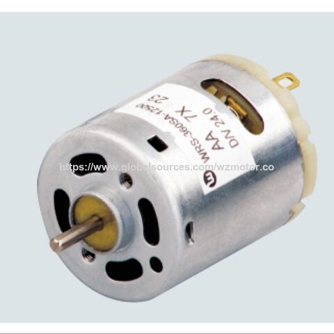 ODM DC24V OD: 27,7 mm * 32,5 mm (L) Kohlebürsten-Gleichstrommotor der Serie WRS-360SA für Kehrroboter