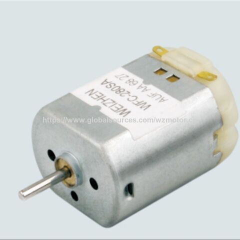 ODM 12V AD:24,2mm*30,5mm(L)*18,3mm(H) Kohlebürsten-Gleichstrommotor WFC-280SA für elektrische Haarschneidemaschine