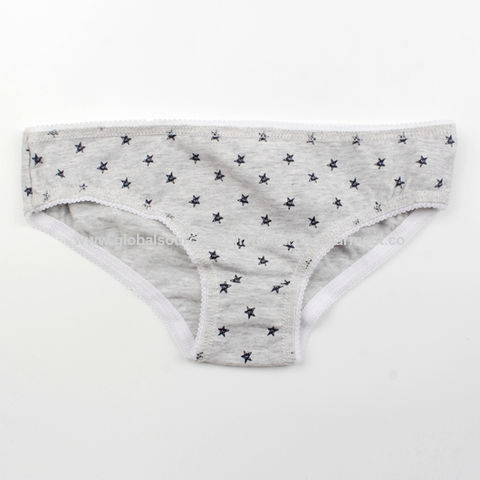 Factory Direct High Quality China Wholesale Little Girls In Panties  Wholesale Print Cotton Underwear Custom $0.75 from Shenzhen Fuhuaxing  Garment Co.,ltd