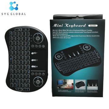 2.4G Mini Wireless Fly Air Keyboard Mouse Remote Touchpad For Android TV BOX/PC