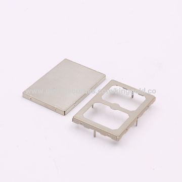 Custom nickel silver emi rf shield lid and fence, emi rf shield lid and ...