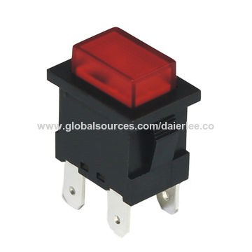 Buy Wholesale China Ps23-16n-2 10a 250vac Dpst 4pin On Off Latching ...