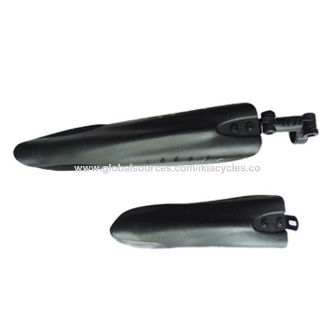 Garde-boue de bicyclette avec fixation détachable, plus résistant, hauteur réglable, matériau PVC coloré - Pour VTT et vélos de ville for sale at factory direct price