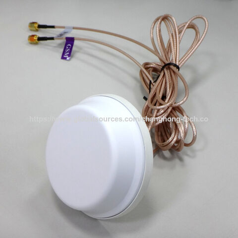 Antena combinada WIFI (2.4G) y LTE con montaje de tornillo en el techo, cable RG316 y conectores SMA. Solución de conectividad robusta para aplicaciones industriales y comerciales. for sale at factory direct price