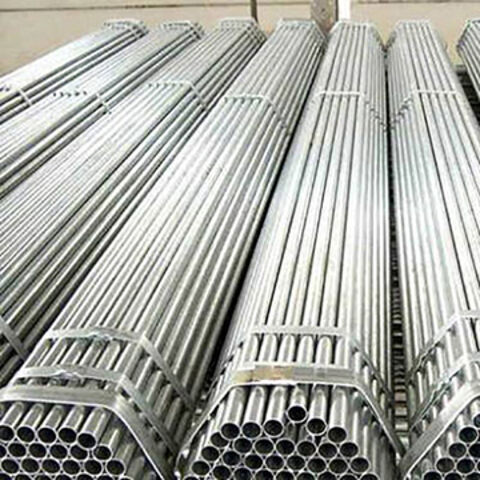 Tubos circulares galvanizados Tubos GI Tubos de acero recubiertos de zinc