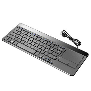 Wired Keyboard Reliable Precise Computer Keyboard Keyboard Touch Pad Keyboard for Desktop for Computer