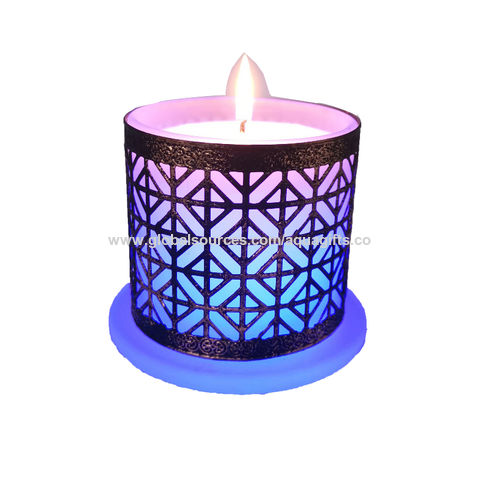 China Citronella Candle Led Wick Led Candle Glass Jar From