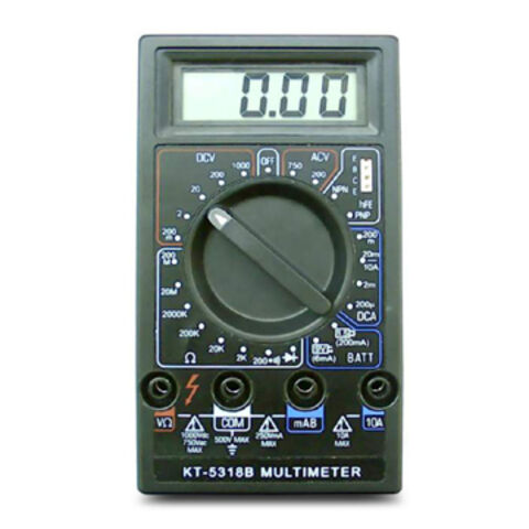 Multimètre numérique, testeur de contre-tension 2000, ampère volt