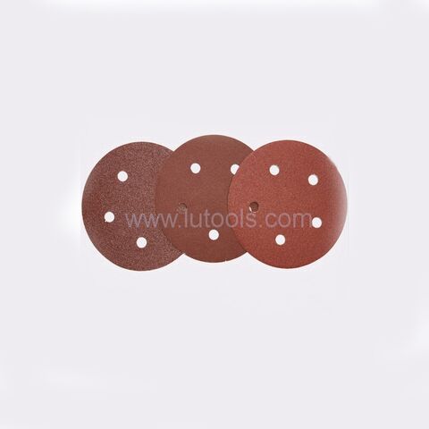 Buy Wholesale China Hook And Loop Aluminum Oxide Round Abrasive Paper & Sand  Paper at USD 5