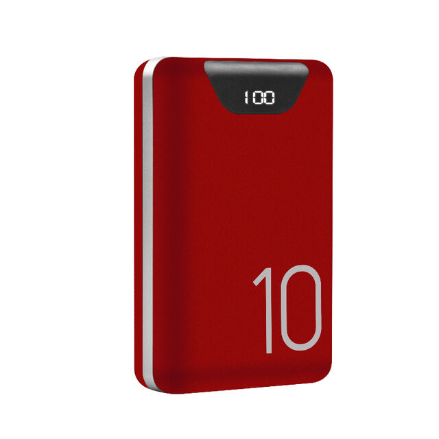 Batería Externa Personalizada Slim Rohs 10000mAh con Doble Salida USB para Móviles