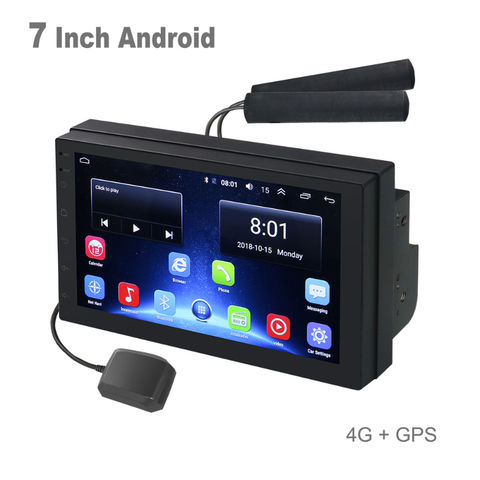2G+32G 1din Android 8.1 GPS Auto Car mutimedia player 7 inch 1080P