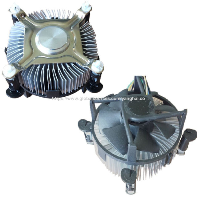 Computer components PC CPU cooler heatsink fan for Intel socket LGA775 ...