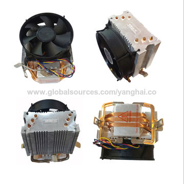 China2 copper heatpipe cpu fan Universal for Intel LGA775 & 1150 & 1151 ...