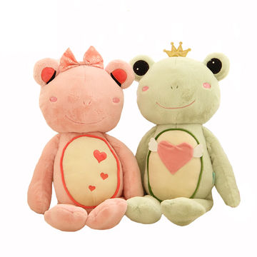 valentines frog plush